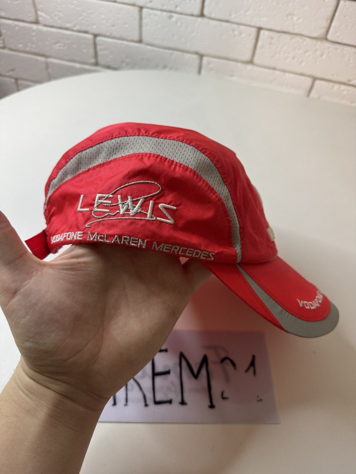 Mercedes-Benz Vodafone McLaren Mercedes vintage cap hat Size ONE SIZE - 3 Thumbnail