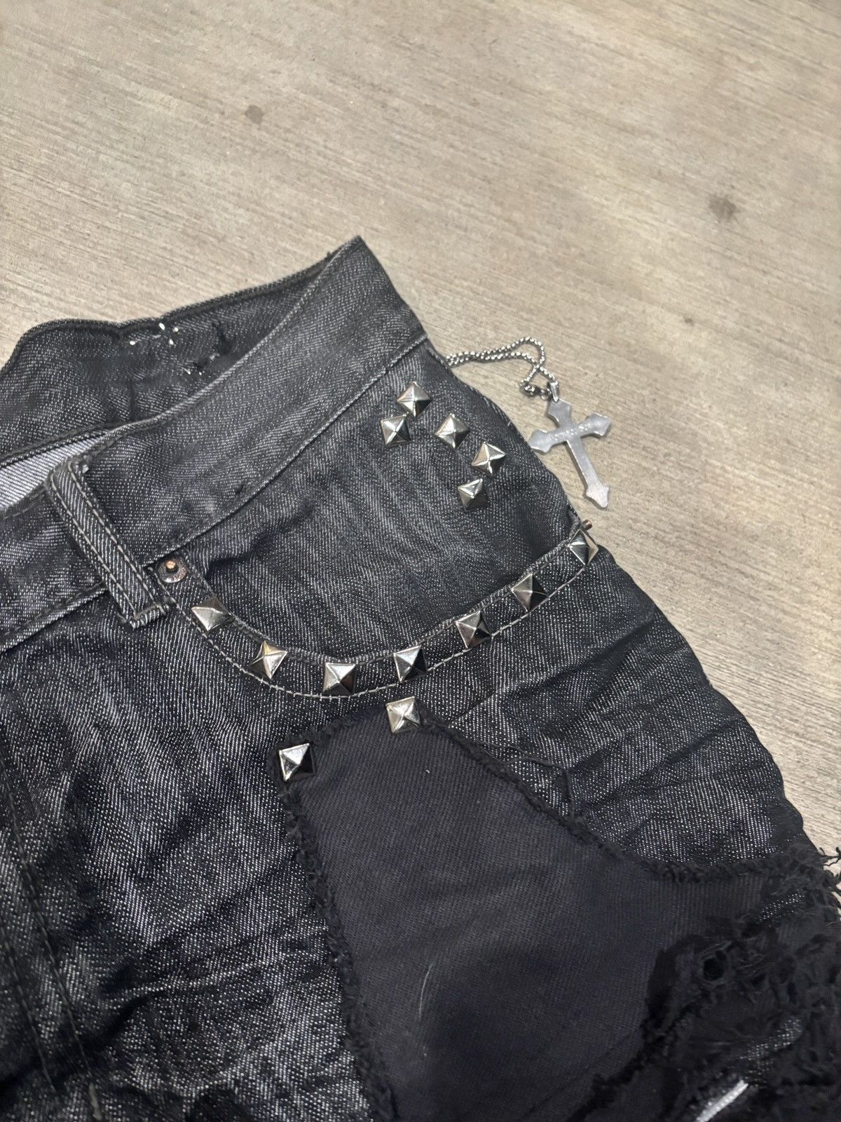 Southpole Ego Conceded double layer wide leg denim Size US 35 - 4 Thumbnail