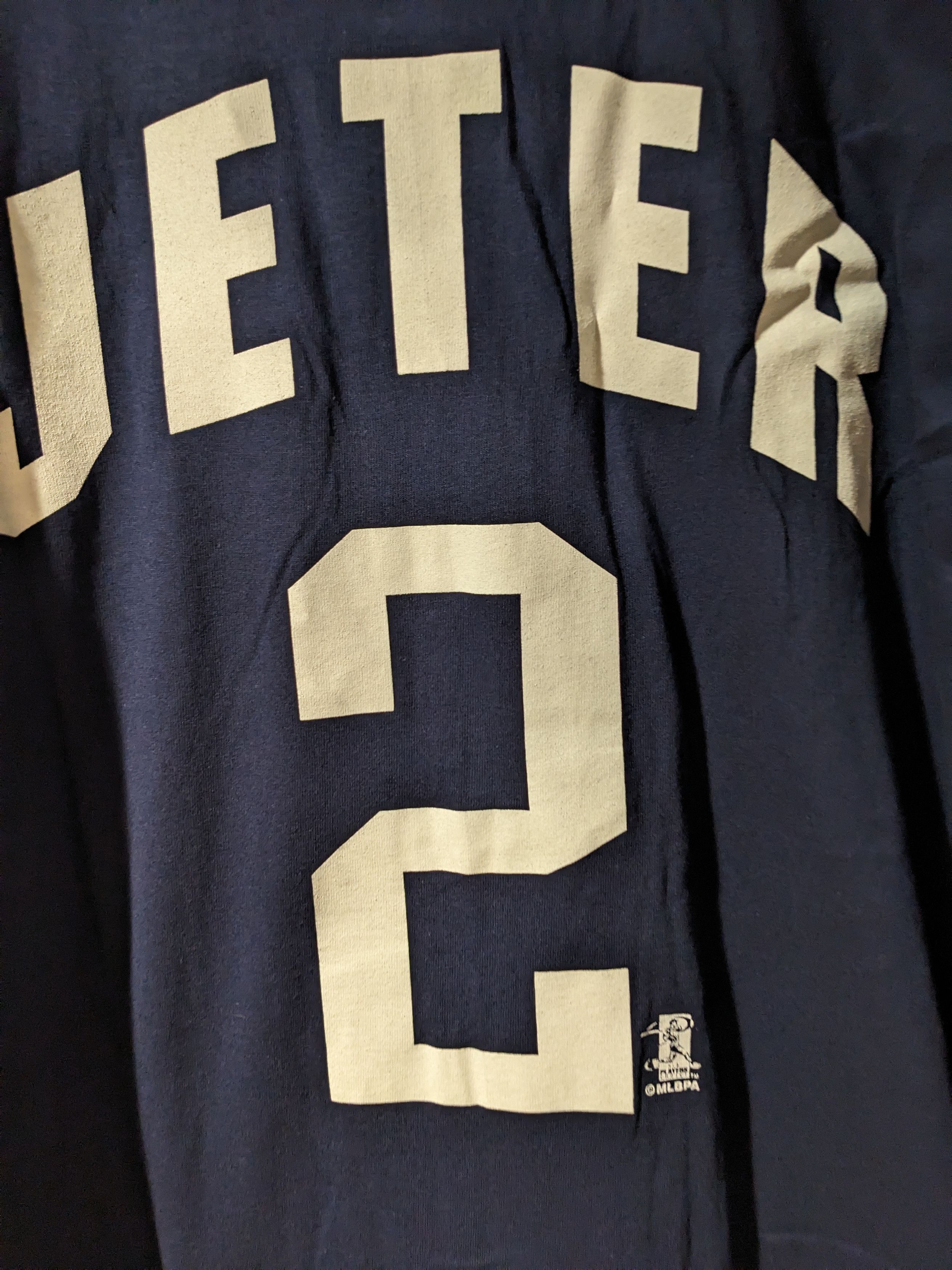 MLB × New York Yankees × Vintage Vintage 2000 Derek Jeter New York Yankees X-Large Jersey Size US XL / EU 56 / 4 - 2 Thumbnail