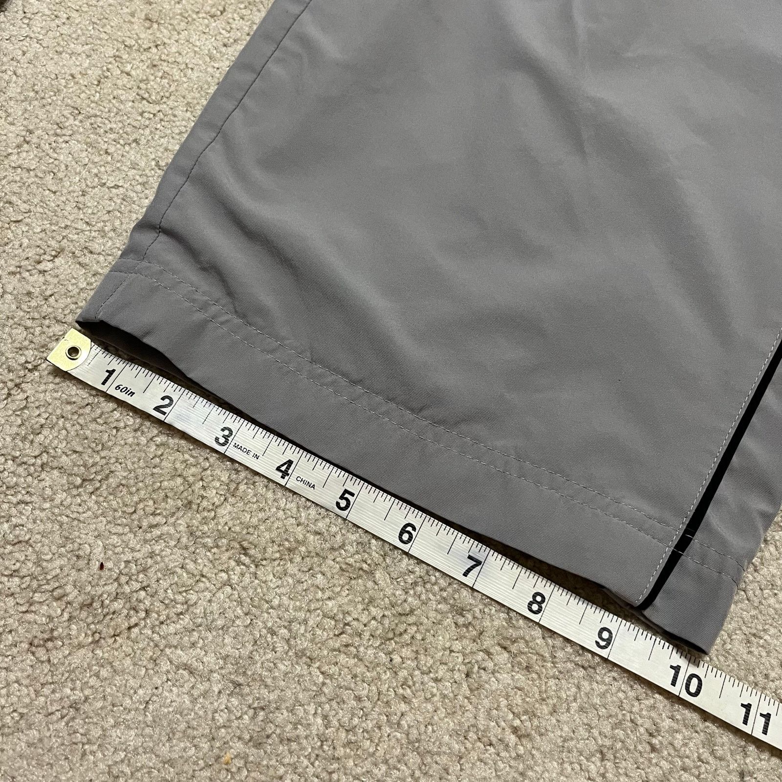 Nike Nike Y2K Baggy Skater Lined Black Striped Grey Trackpants XL Size US 32 / EU 48 - 7 Thumbnail