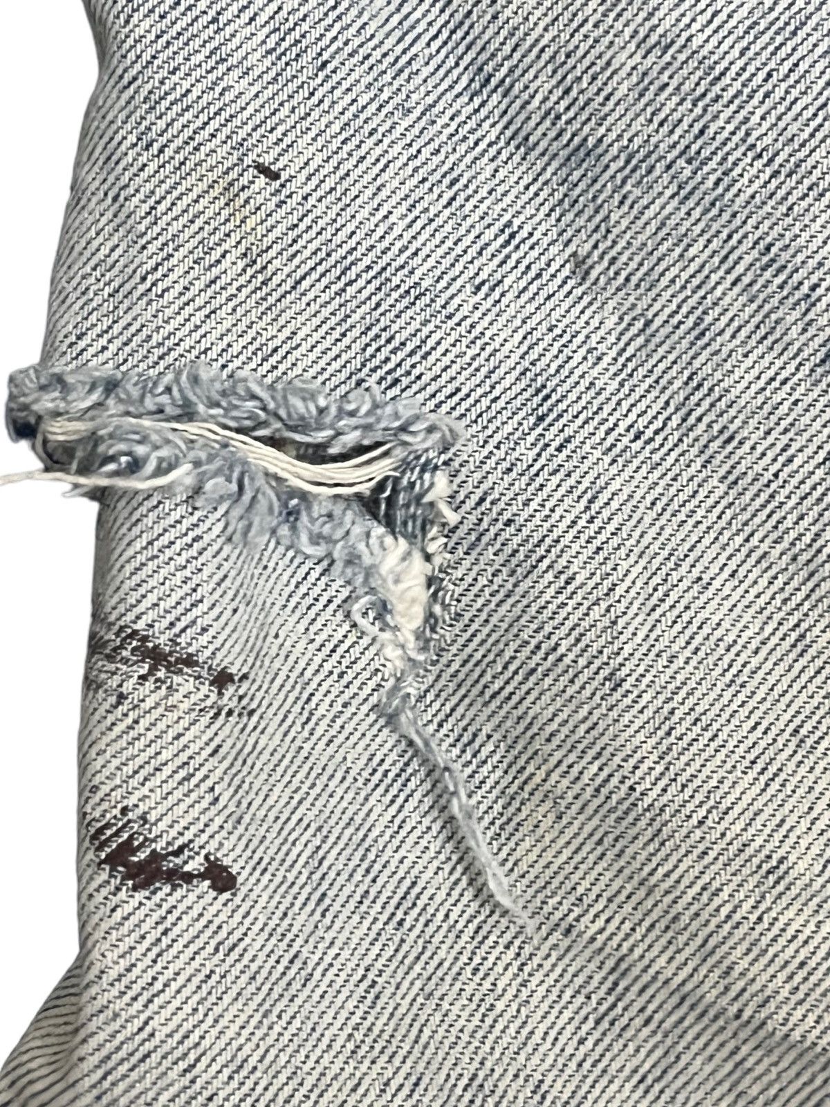LVC × Levi's × Levi's Vintage Clothing Vintage Levi’s 90’s 505 Distressed Denim Size US 32 / EU 48 - 7 Thumbnail