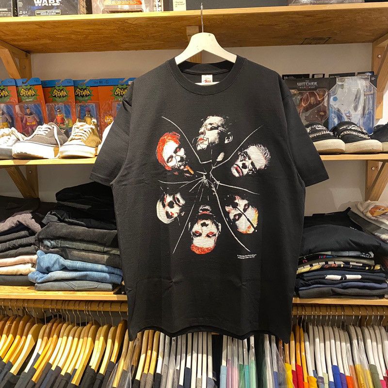 image of Band Tees x Rock T Shirt Rammstein Marilyin Manson Slayer Sepultura Soufly in Black (Size Large)