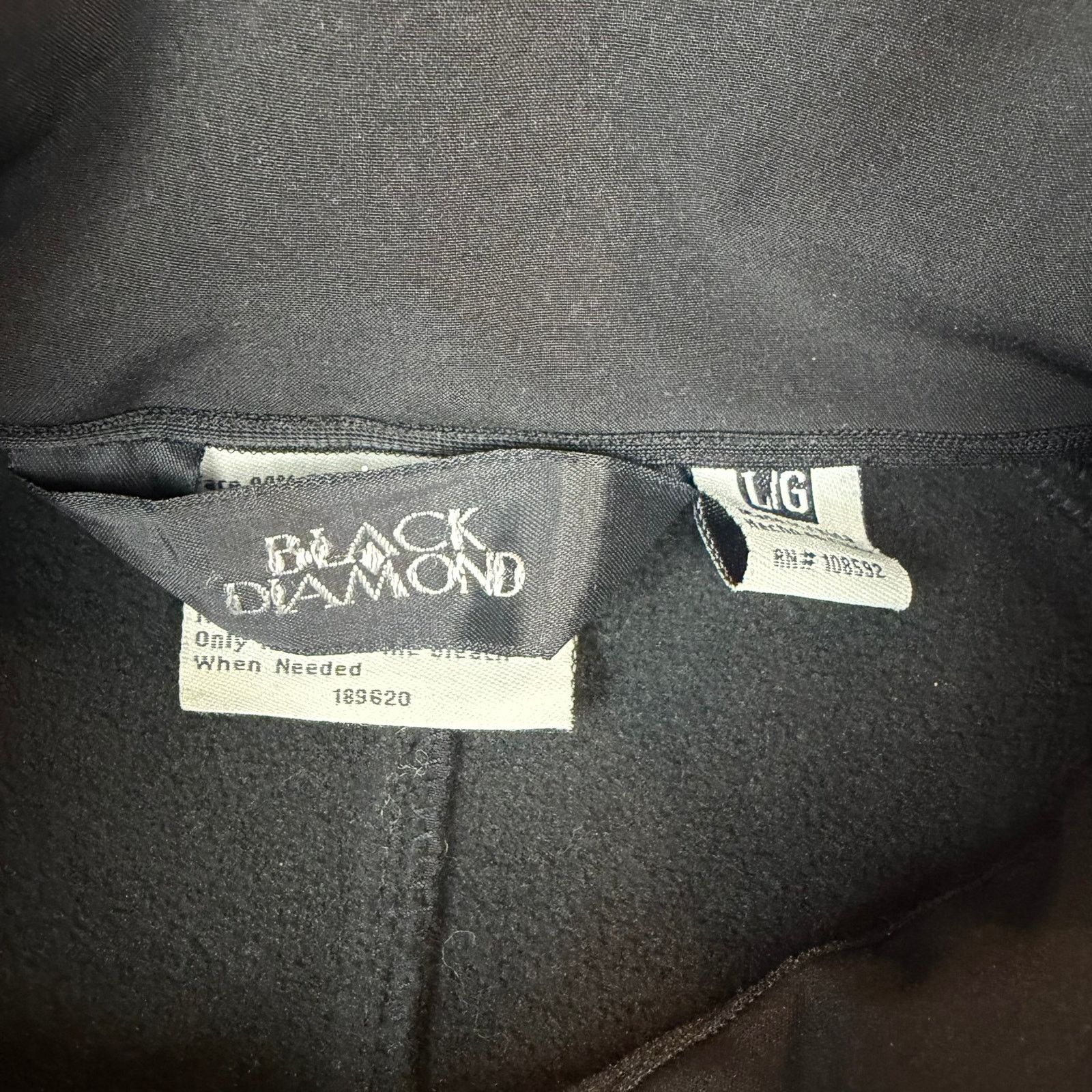 Black Diamond Black Diamond Softshell Jacket - Size Large - Full Zip Size US L / EU 52-54 / 3 - 3 Thumbnail