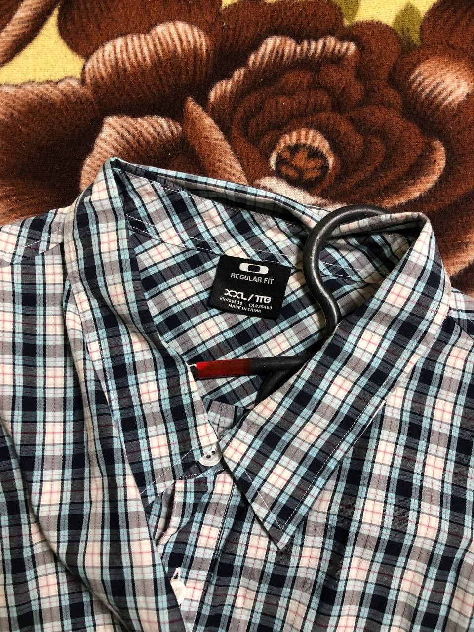 Oakley Oakley Men's Button Down Casual Shirt Size US XXL / EU 58 / 5 - 13 Thumbnail