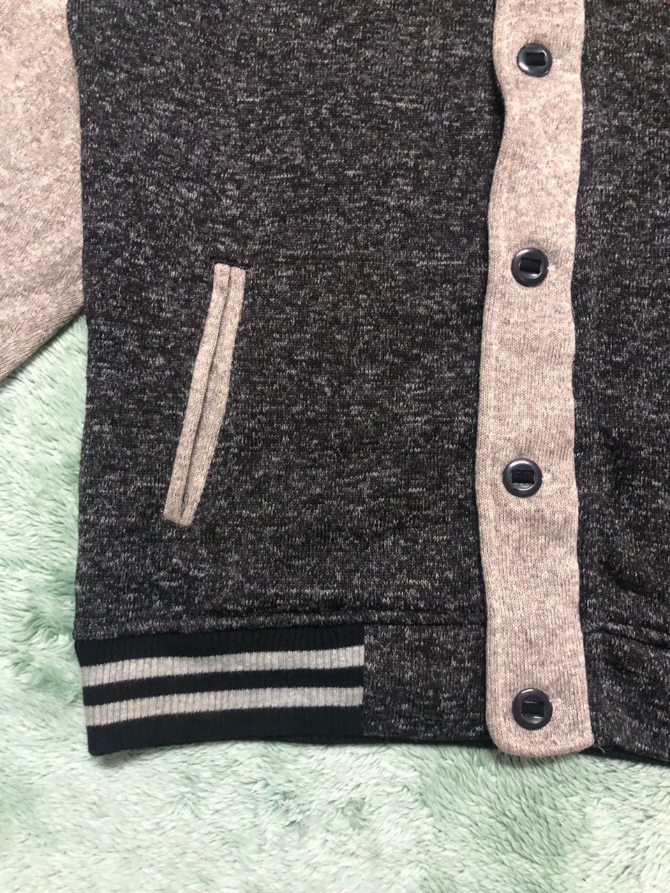 Beams Plus BEAMS HEART VINTAGE Y2K VARSITY HOODIE JACKET Size US M / EU 48-50 / 2 - 11 Thumbnail