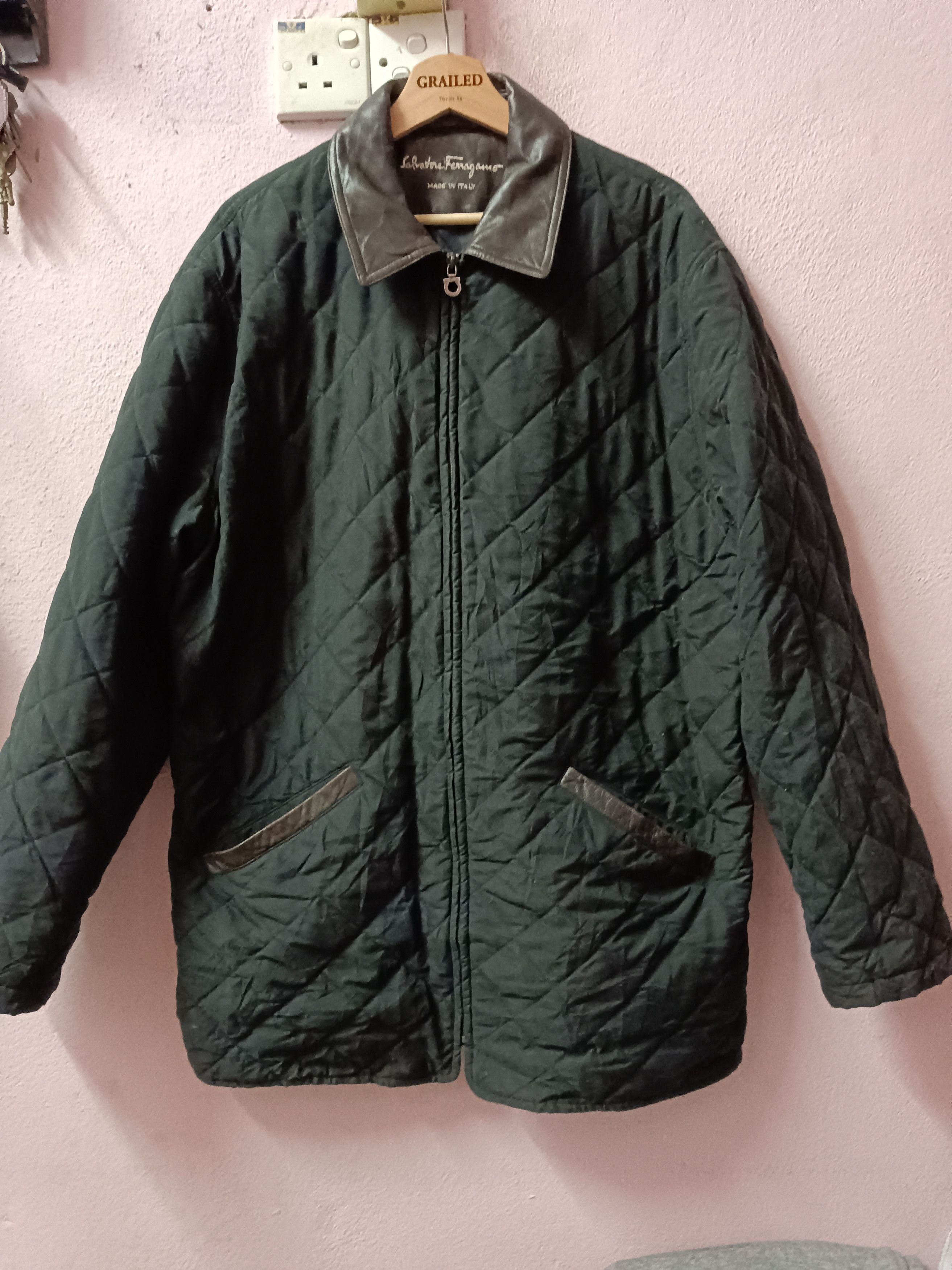 Designer × Salvatore Ferragamo 🔥Salvatore Ferragamo🔥long jacket 🔥 Size US L / EU 52-54 / 3 - 1 Thumbnail