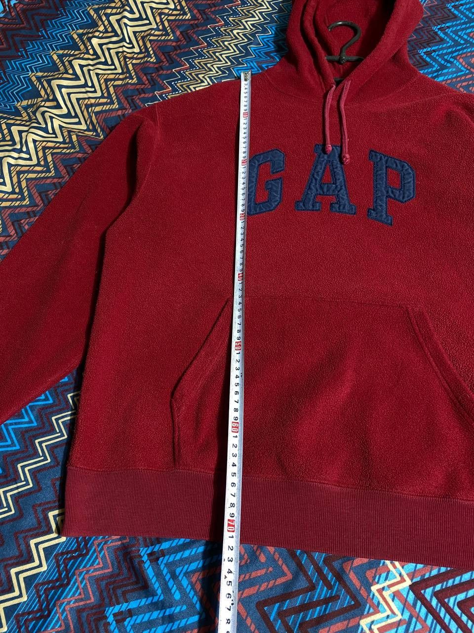 Gap × Vintage Crazy Vintage Y2K GAP Hoodie Embroidered Spell Out Grunge Size US L / EU 52-54 / 3 - 16 Thumbnail