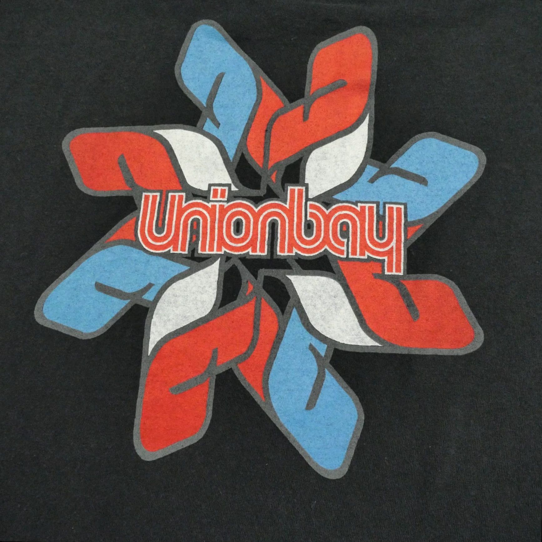 Vintage VINTAGE UnionBay T Shirt Mens L Black 90s Graphic Print Crew Neck Long Sleeve Size US L / EU 52-54 / 3 - 2 Thumbnail