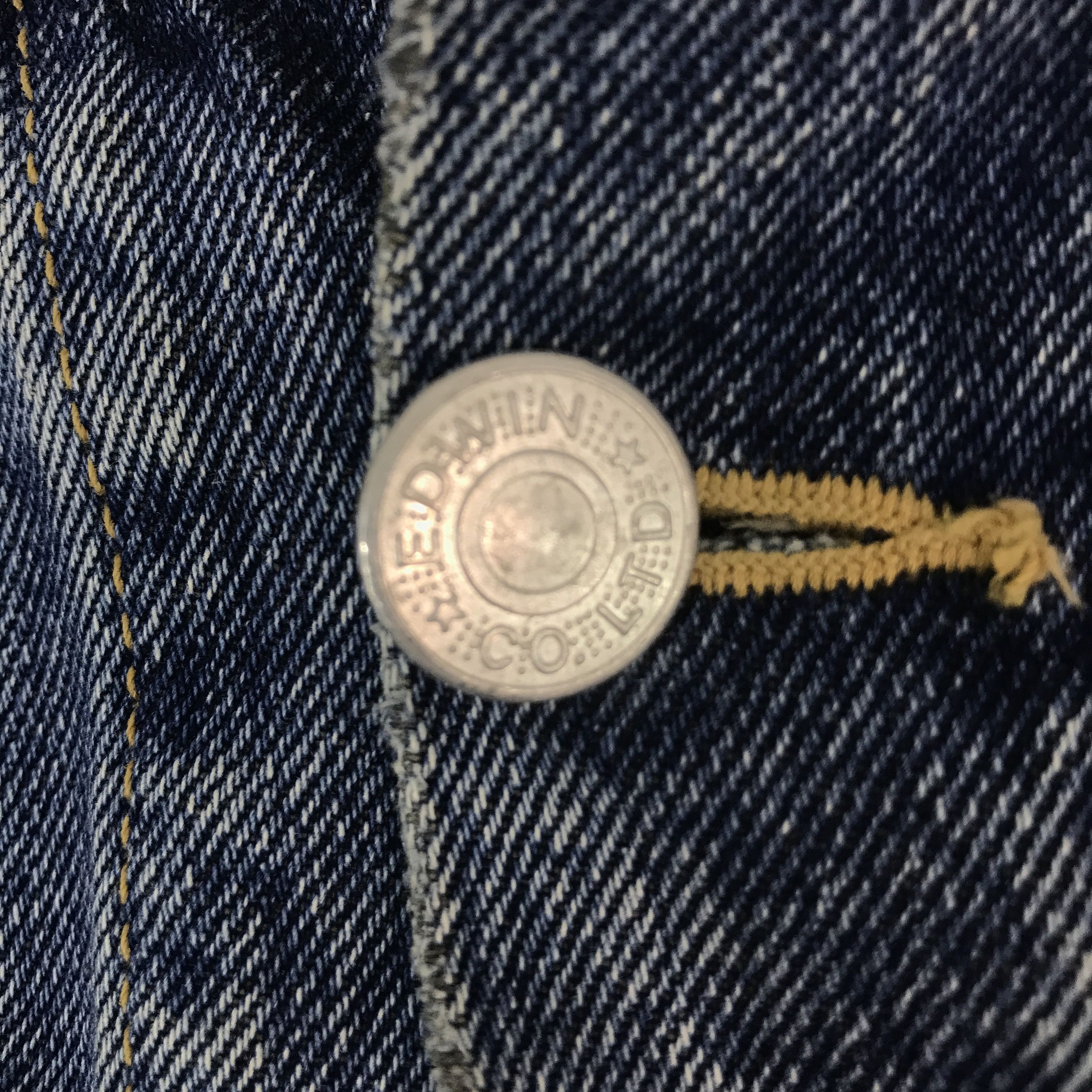 Edwin Vtg Edwin tracker denim jeans jacket Size US XL / EU 56 / 4 - 9 Thumbnail
