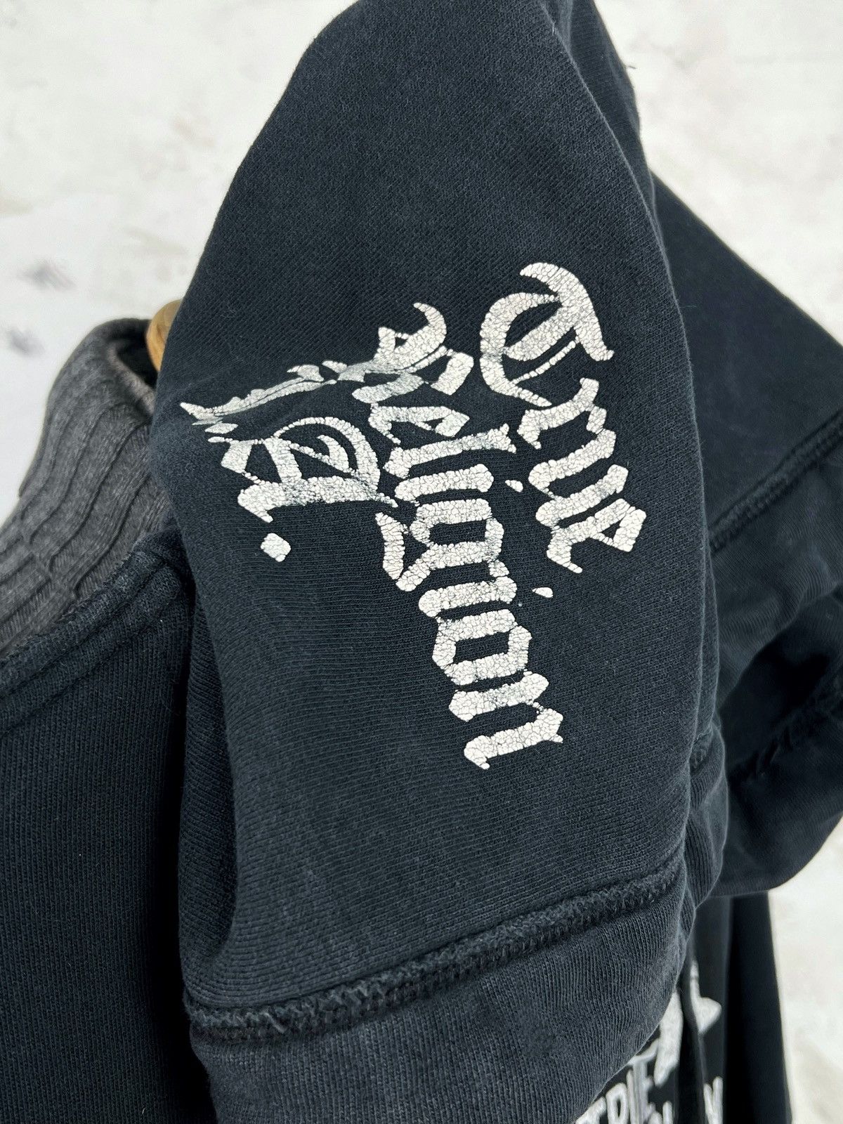 True Religion Vintage True Religion Zip Hoodie Size L - XL Size US XL / EU 56 / 4 - 9 Thumbnail