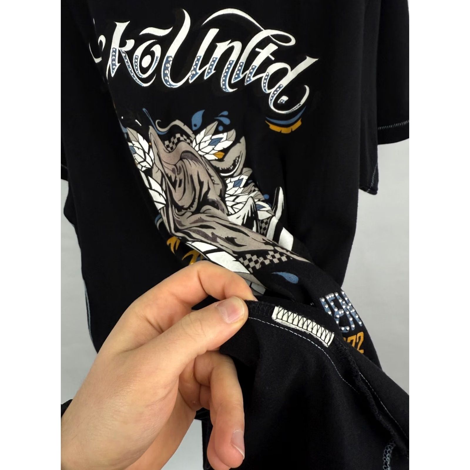 Ecko Unltd. VINTAGE Ecko Unltd Hip Hop T-Shirt XXL Black Mens Tee Retro Y2K Rare/Hype Size US XXL / EU 58 / 5 - 7 Thumbnail
