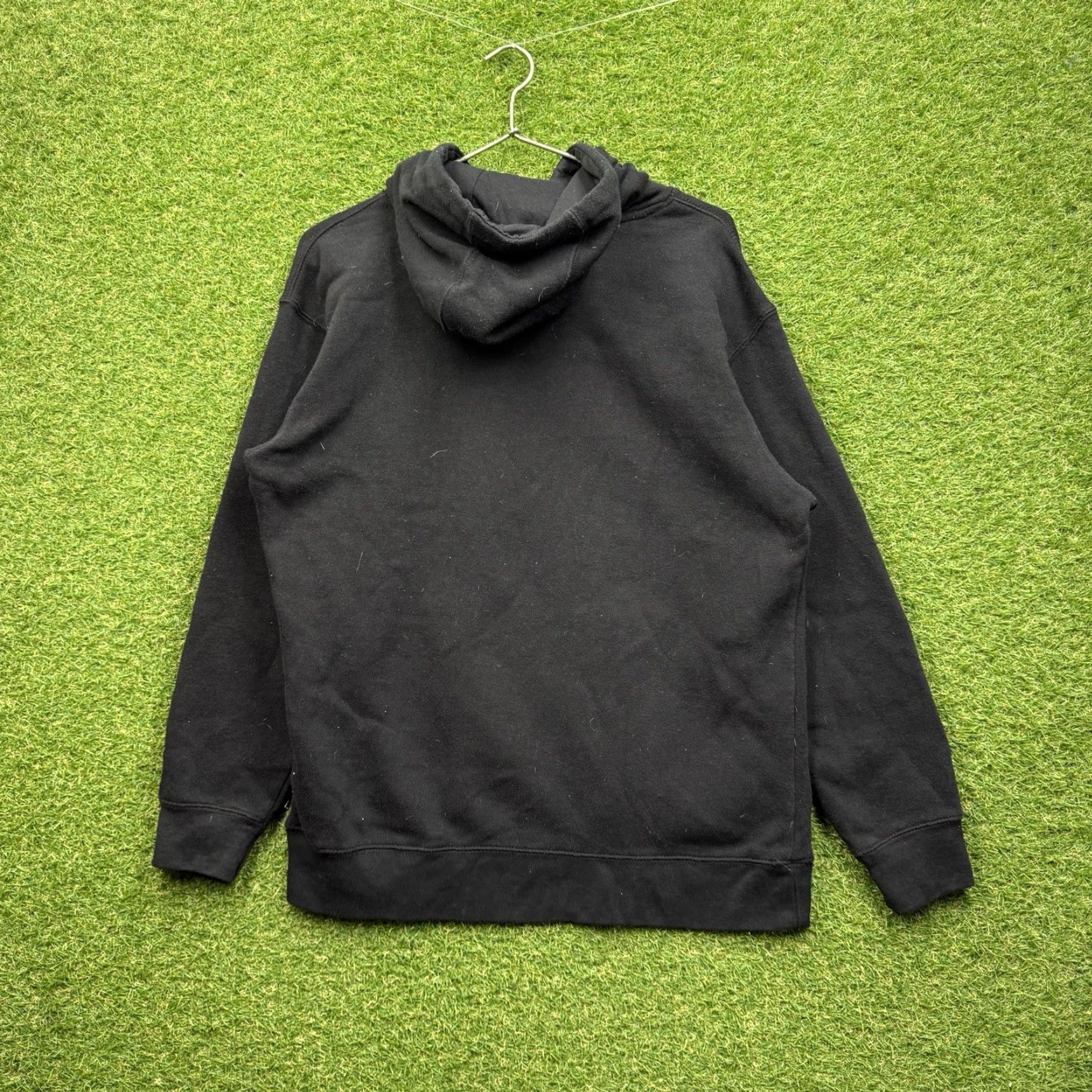 Ariat Ariat Hoodie Mens Small Fleece Pullover Black Camo Cotton Blend Logo Embroidered Graphic Print Hooded Pockets Cowboy Western Work Size US S / EU 44-46 / 1 - 2 Thumbnail