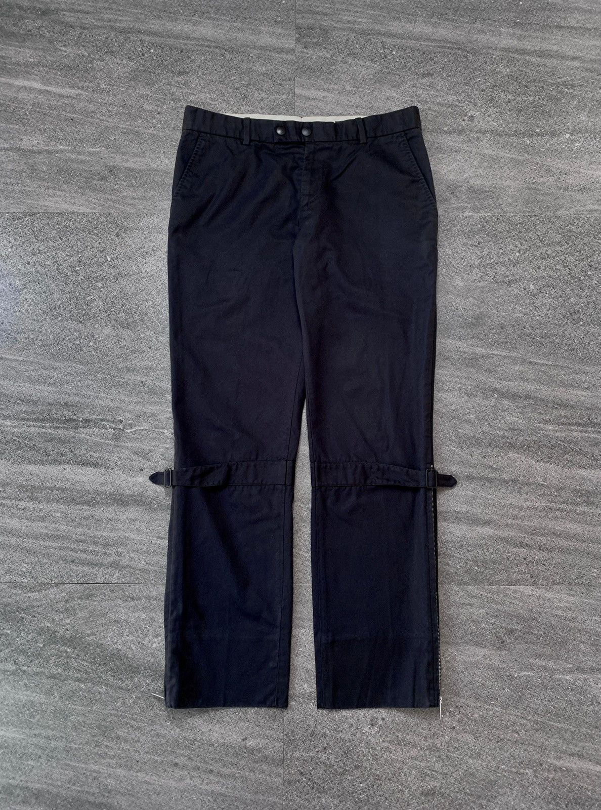 Alexander McQueen FREE TAX! Bondage Strap Pants Size US 30 / EU 46 - 2 Thumbnail