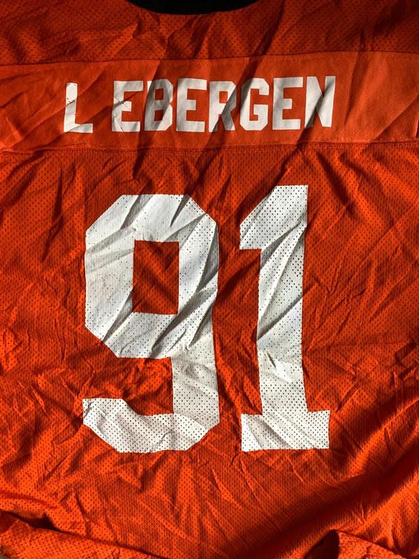 Designer Russel athletic kaukauna lebergen#91 jersey xl Size US XL / EU 56 / 4 - 3 Thumbnail