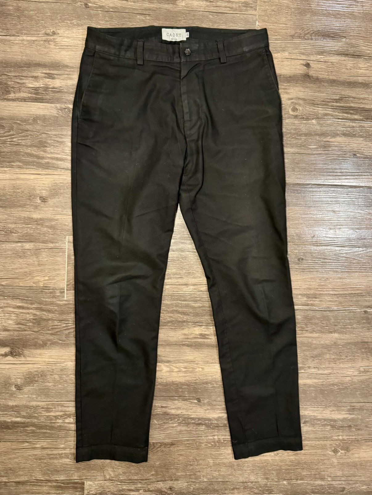 Cadet Cadet Black Cotton Workwear Trousers Made in USA 32 Size US 32 / EU 48 - 1 Thumbnail