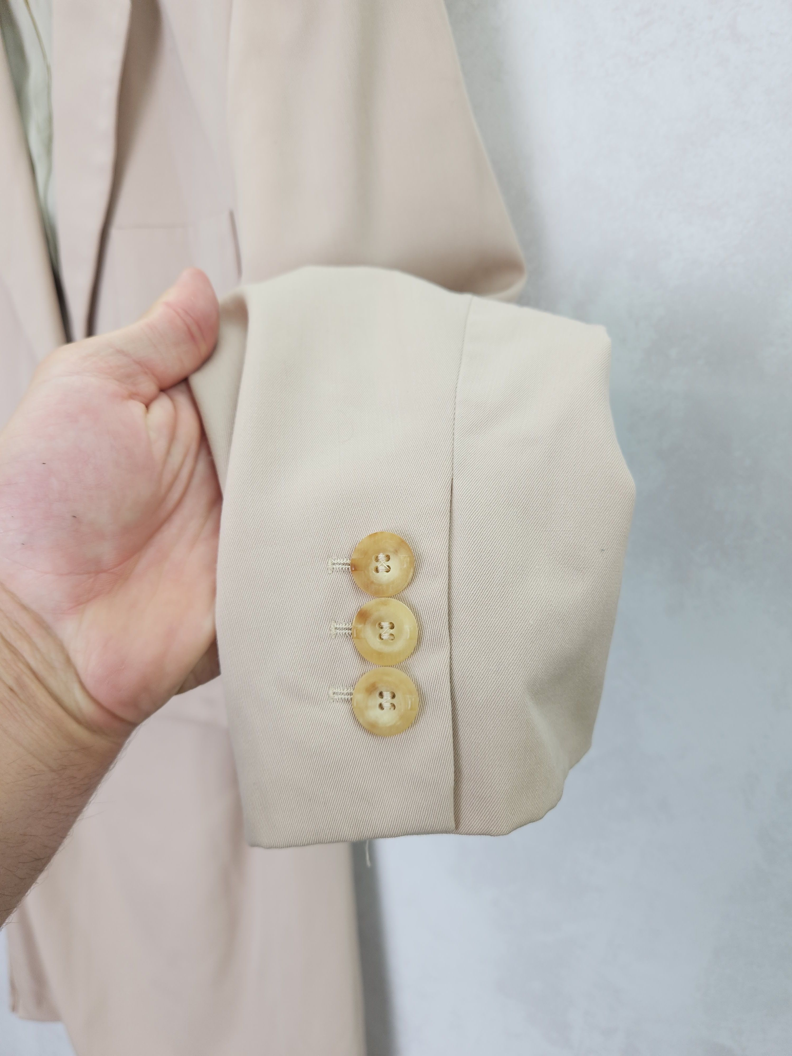 Jil Sander Jil Sander + beige viscose suit blazer skirt size 38 Size M / US 6-8 / IT 42-44 - 7 Thumbnail