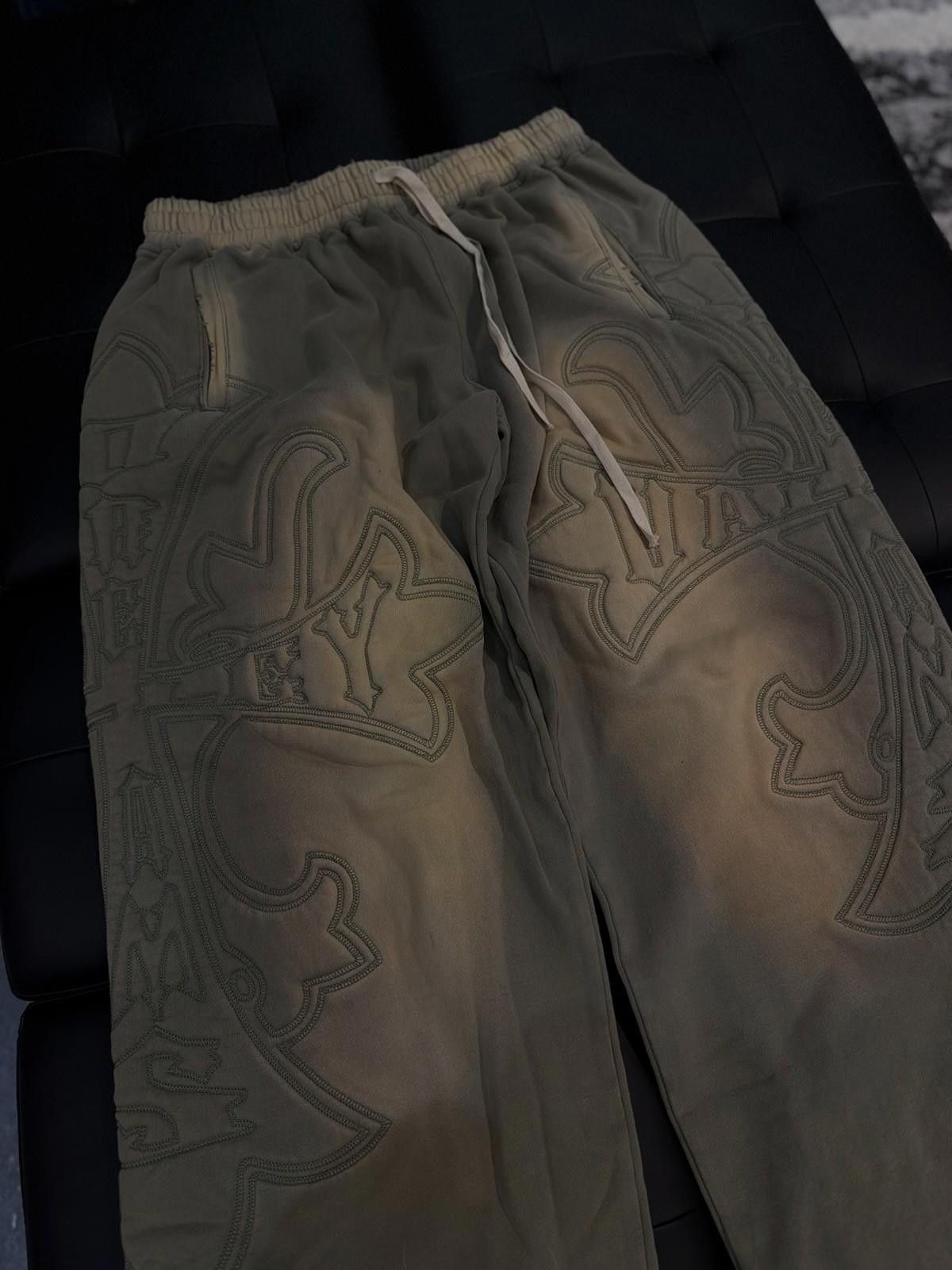 Vale Valley Cross Carved Drawstring Sweatpants Large NEW Vale Size US 34 / EU 50 - 4 Thumbnail