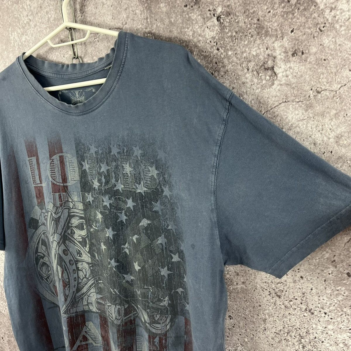 Other West Coast Choppers Big Bike American Flag Tee Logo Size XL Size US XL / EU 56 / 4 - 4 Thumbnail