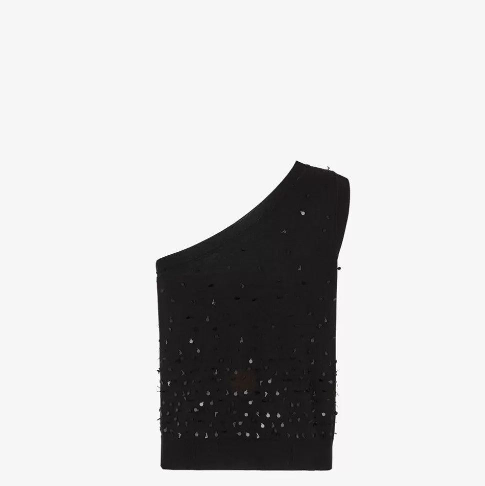 Fendi o1loc1c1024 Sleeveless Gilet in Black Size US L / EU 52-54 / 3 - 2 Thumbnail