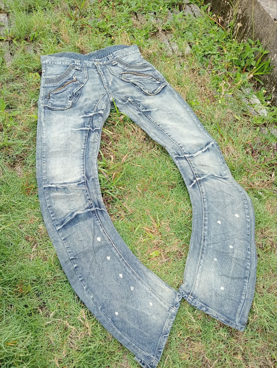 PPFM VINTAGE PPFM JAPAN CURVE JEANS Size US 34 / EU 50 - 4 Thumbnail