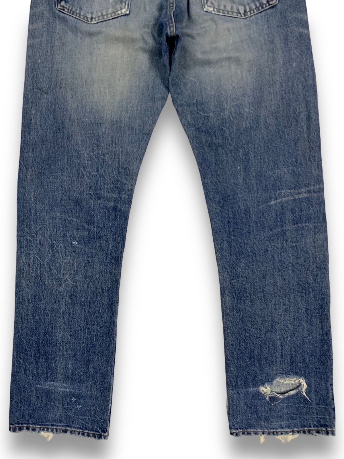 Japanese Brand Vintage Japanese RNA Inc Regular Straight Distressed Jeans Size US 34 / EU 50 - 15 Thumbnail