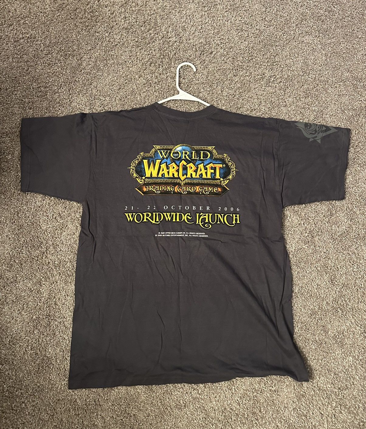 Vintage World of Warcraft 2006 Worldwide Launch Men’s XL Gray Upper Size US XL / EU 56 / 4 - 3 Thumbnail