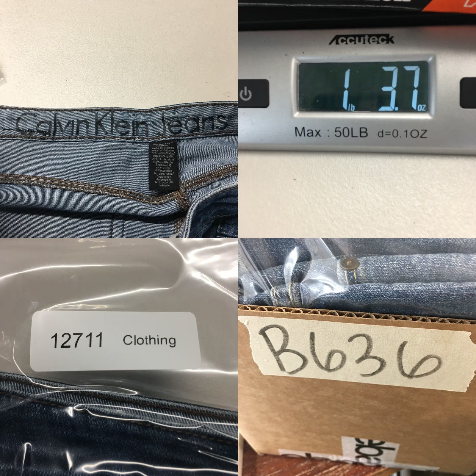 Calvin Klein Calvin Klein Bootcut Jeans Womens 30/10 Blue Denim Mid Rise Zip Jeans Mens? Size 30" / US 8 / IT 44 - 10 Thumbnail