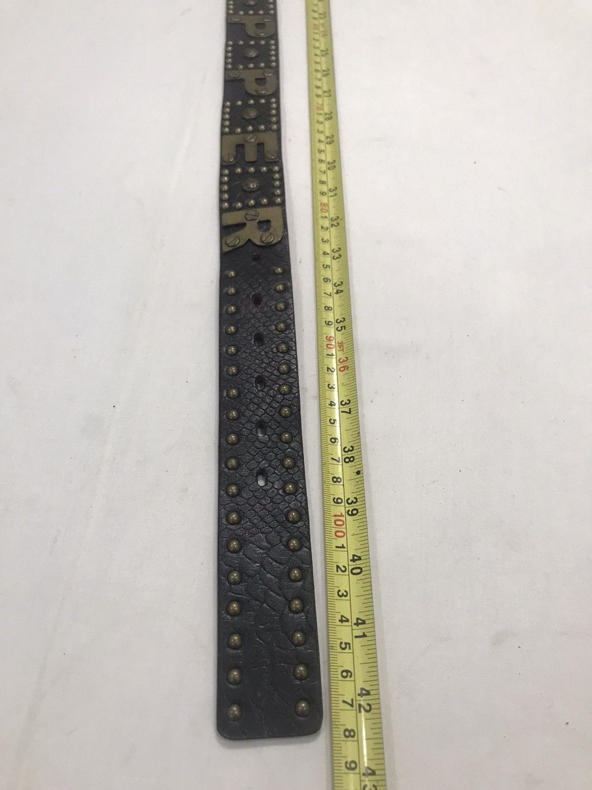 Other ❌Last Drop❌Red Pepper Belt leather stud punk Size 32 - 5 Thumbnail