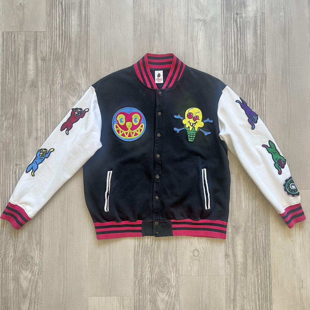 Billionaire Boys Club Ice Cream Varsity Jacket | Grailed