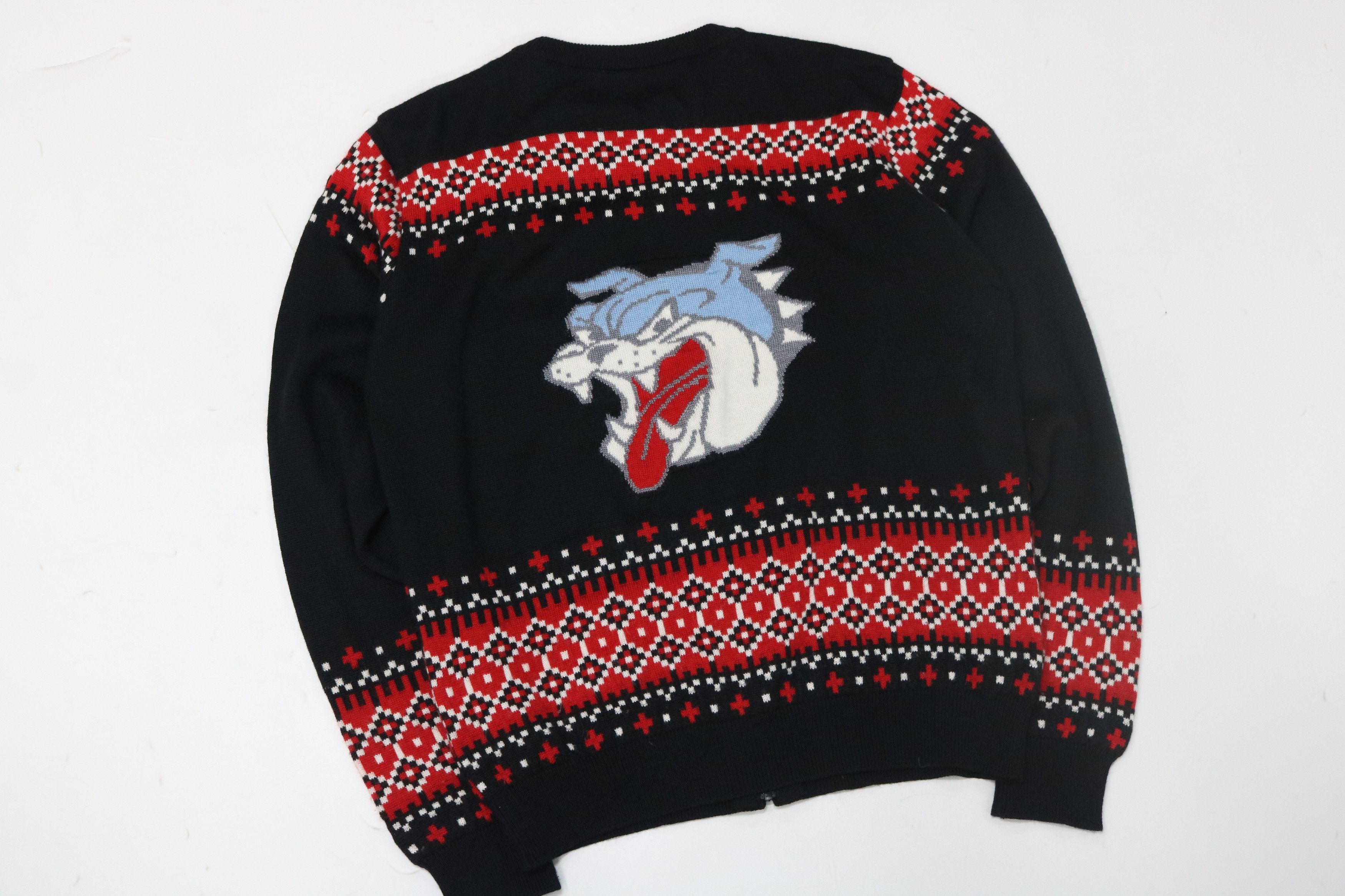 Hysteric Glamour HYSTERIC GLAMOUR Bulldog Knit Zip-Up Size ONE SIZE - 3 Thumbnail