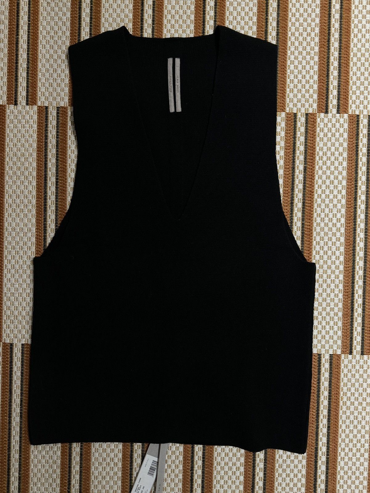 Rick Owens Wool Tank Top Size US M / EU 48-50 / 2 - 3 Thumbnail