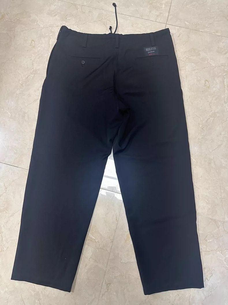 Yohji Yamamoto Yohji Yamamoto size 2 Fixed-length drawstring pants 2504-N Size US 28 / EU 44 - 2 Thumbnail