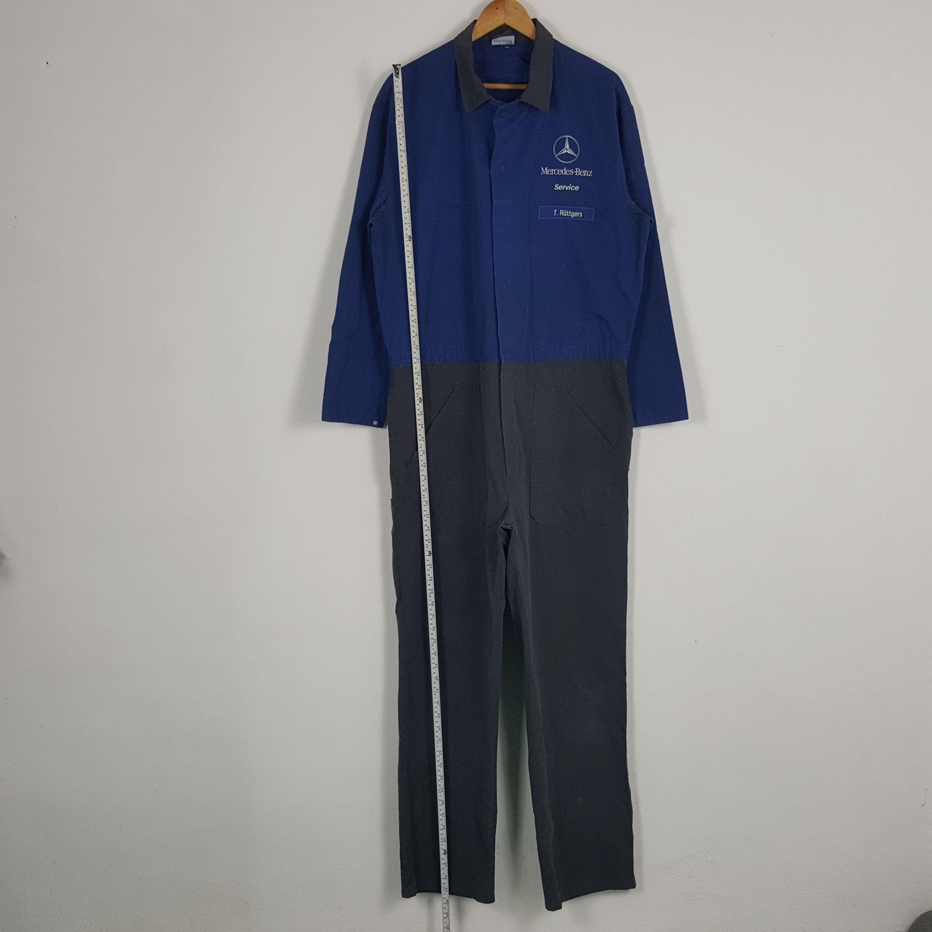 Mercedes-Benz × Vintage Vintage Mercedes- Benz Germany Motorsports Coverall Jacket Size US L / EU 52-54 / 3 - 4 Thumbnail
