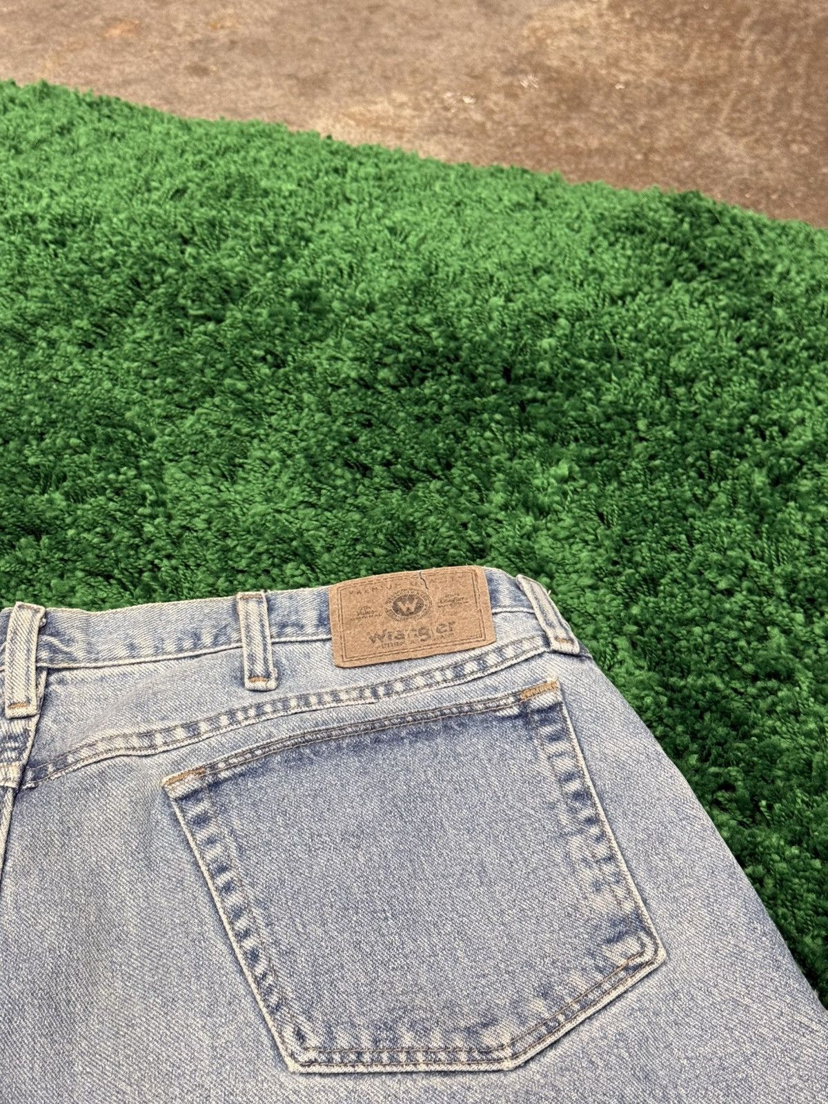 Wrangler Wrangler Distressed 5 Pocket Denim Jean Short Jorts Sz. 38 Size US 38 / EU 54 - 6 Thumbnail
