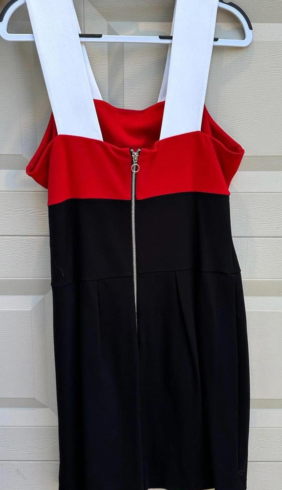 Designer NUE by Shani Color Block Dress - Stylish and Trendy Size XL / US 12-14 / IT 48-50 - 2 Thumbnail