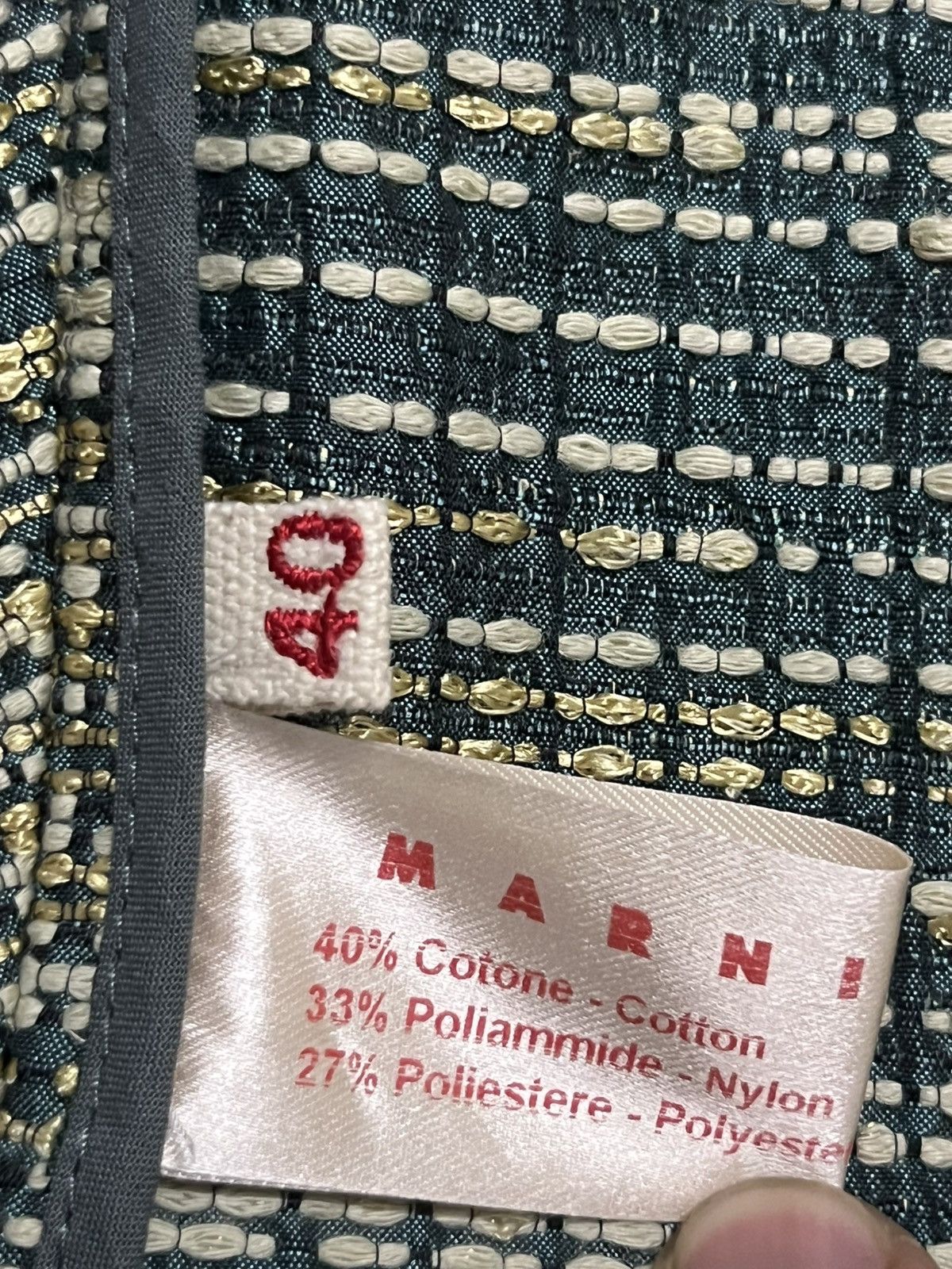 Marni Tweed Jacket MARNI by Julia Roberts Size M / US 6-8 / IT 42-44 - 6 Thumbnail