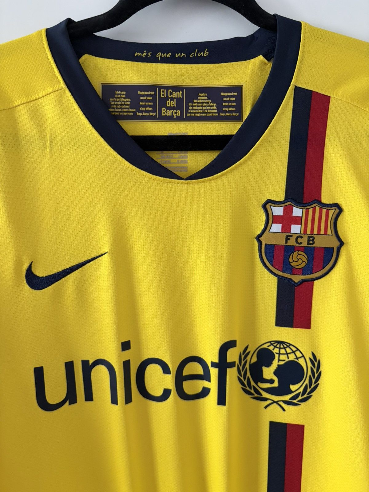 Barcelona nike 2008/2009 wyjazdowa Messi — zdjęcie 6