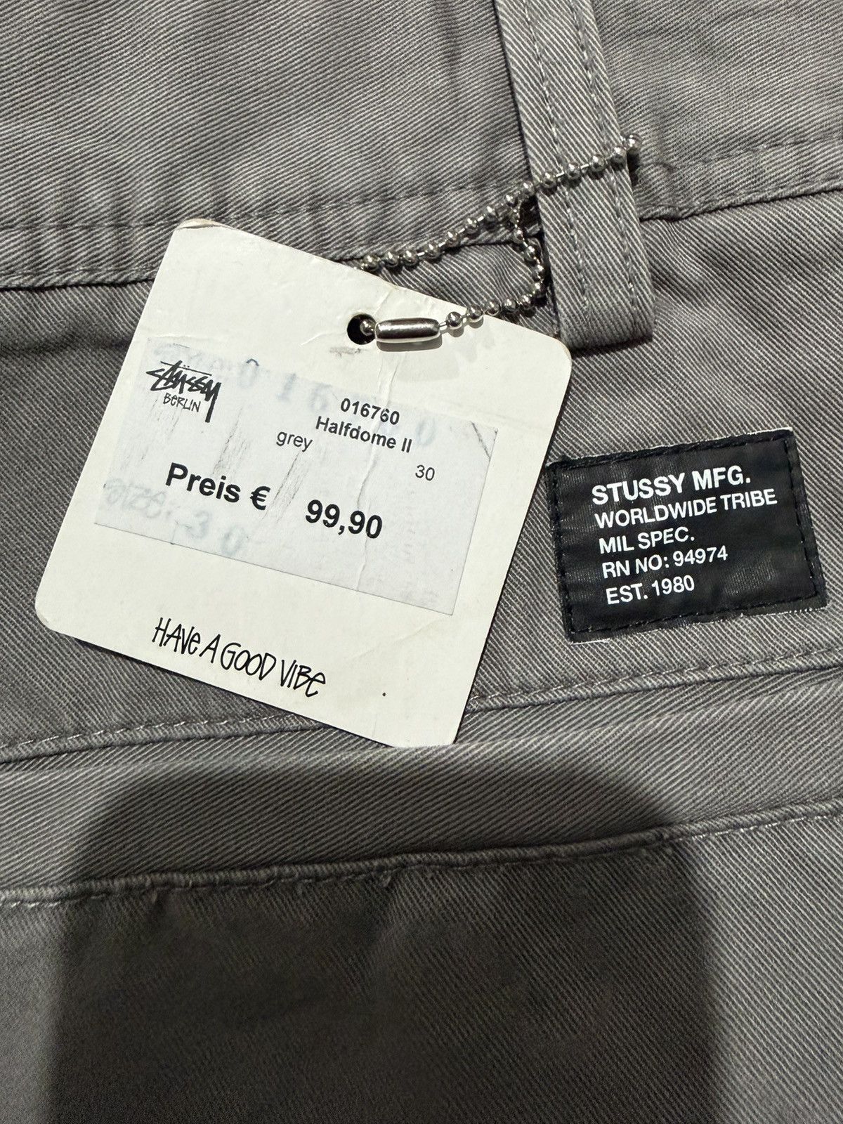 Stussy Vintage Stussy Halfdome 2 Chino Pants deadstock Size US 30 / EU 46 - 7 Thumbnail