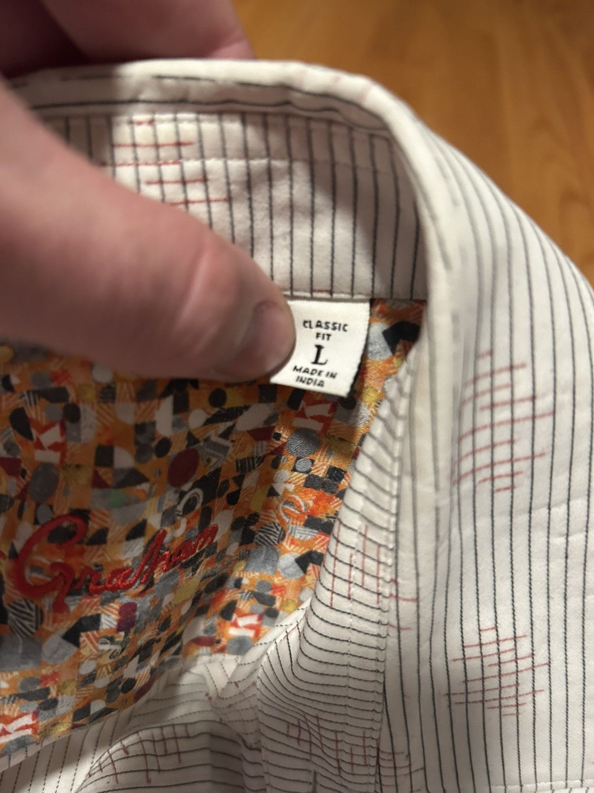 Robert Graham Robert Graham Short Sleeve Collared Shirt Size US L / EU 52-54 / 3 - 3 Thumbnail