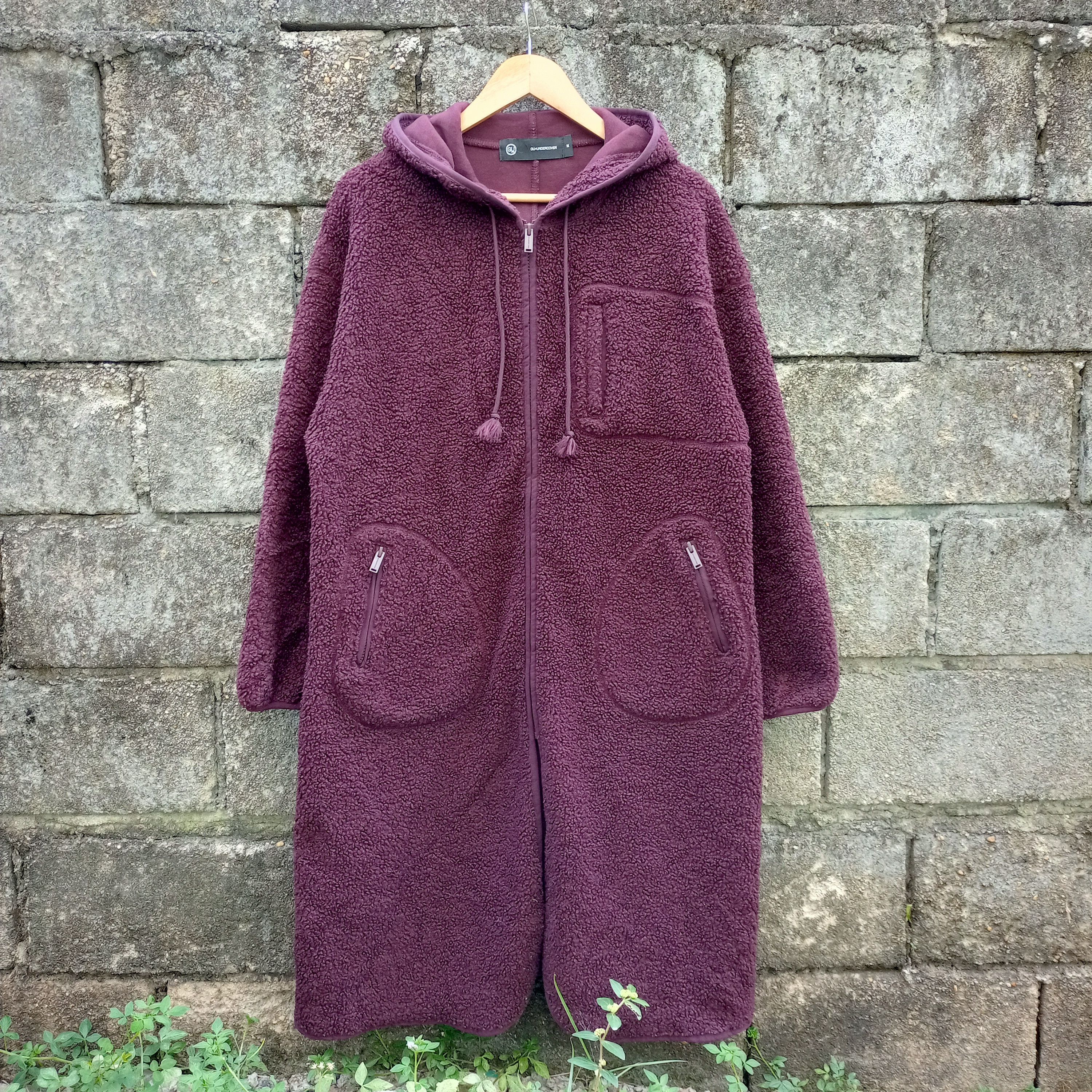 image of Gu X Undercover Sherpa Fleece Jacket, Men's (Size Medium)
