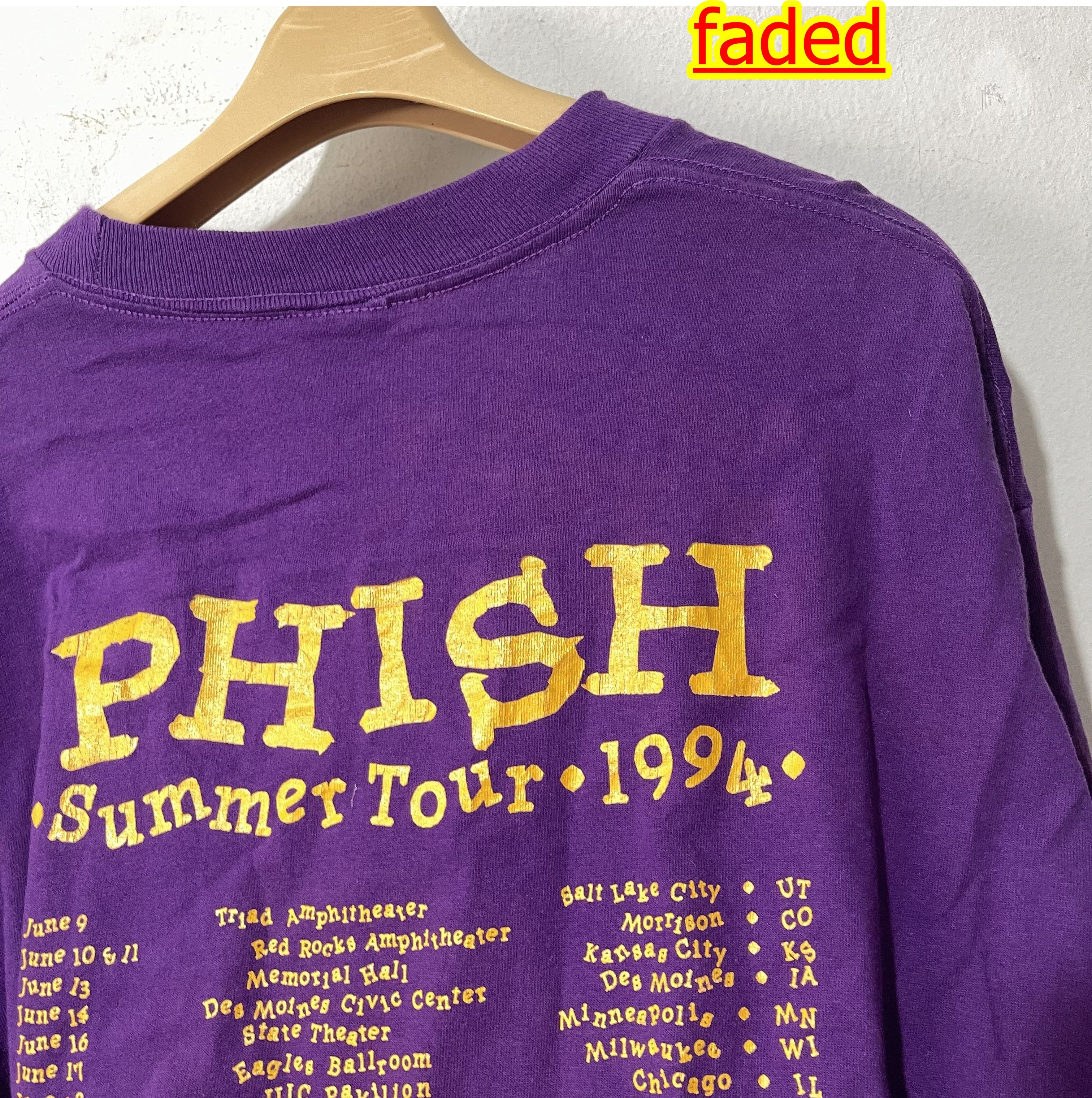 Band Tees × Vintage Vintage 1994 Phish Shirt Size US XL / EU 56 / 4 - 9 Thumbnail