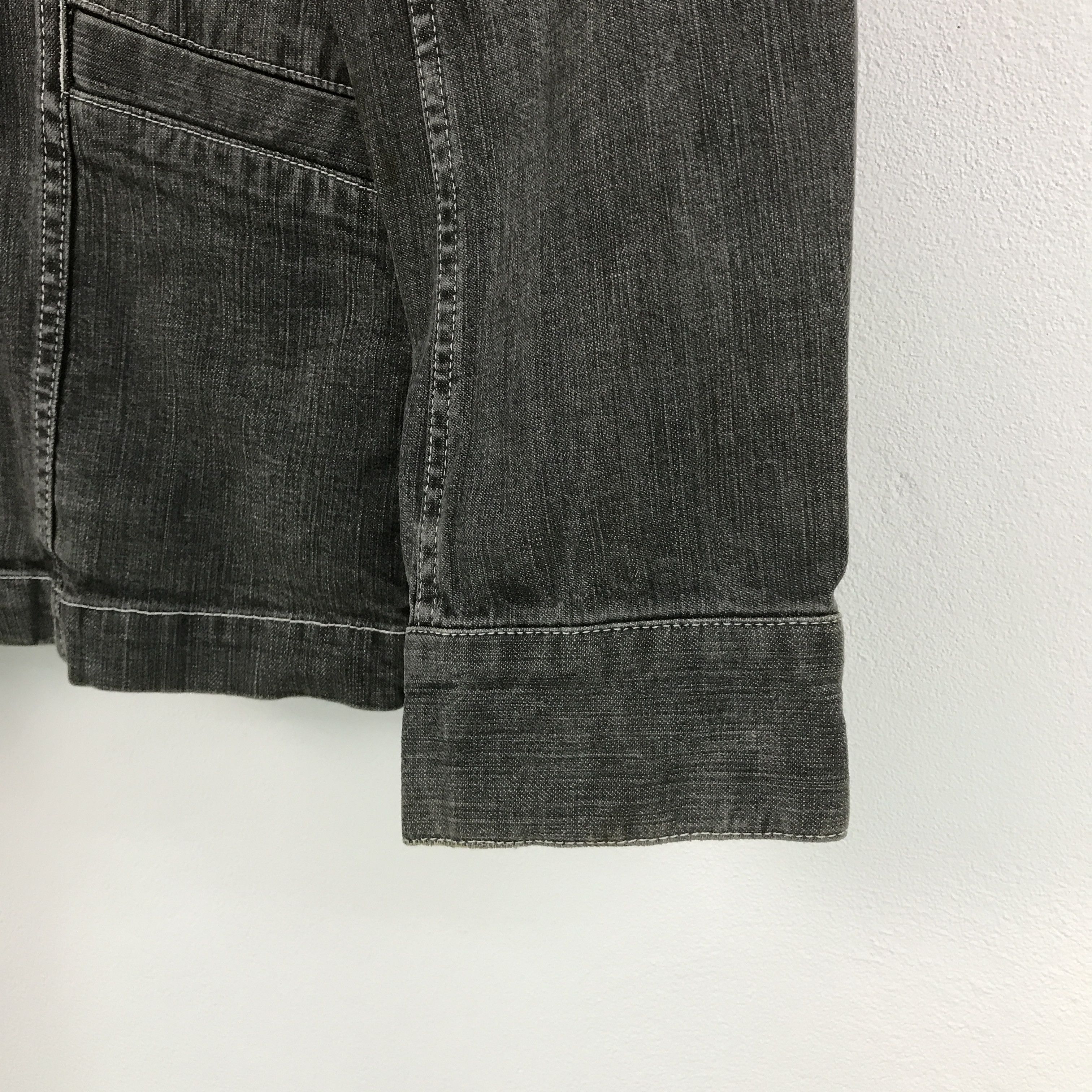 Japanese Brand × Nicole Club nicole club for man Japan black faded up zipper jacket Size US S / EU 44-46 / 1 - 4 Thumbnail