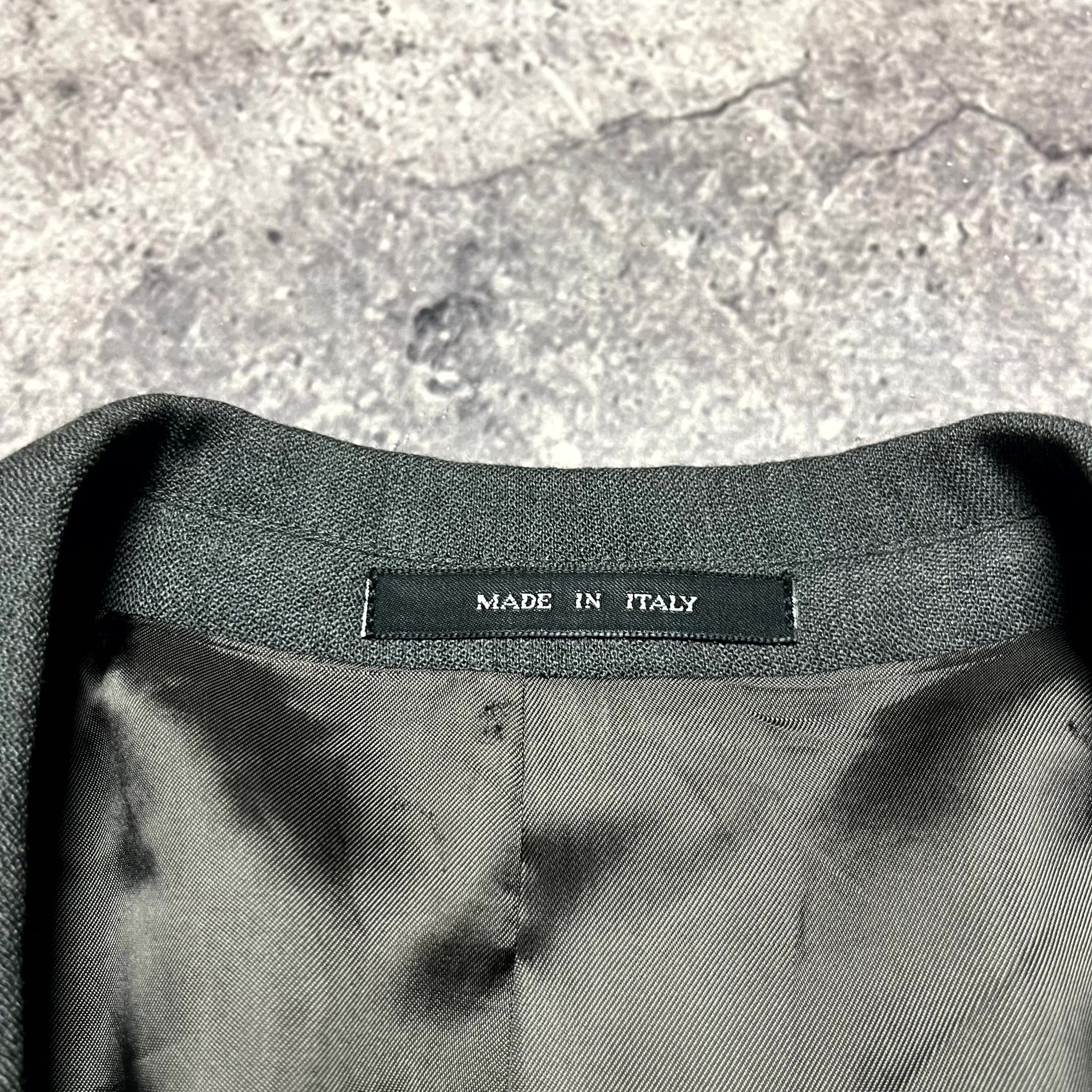 Emporio Armani Vintage Emporio Armani Classic Gray Blazer Size 46 Size 46R - 6 Thumbnail