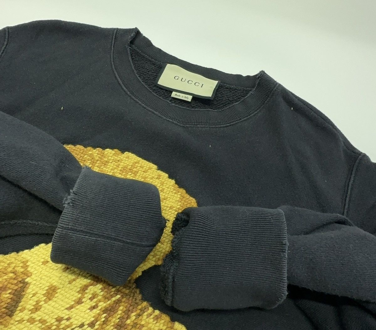 Gucci Gucci sweatshirt with a needlepoint teddy bear Sweatshirt Size US XS / EU 42 / 0 - 10 Thumbnail