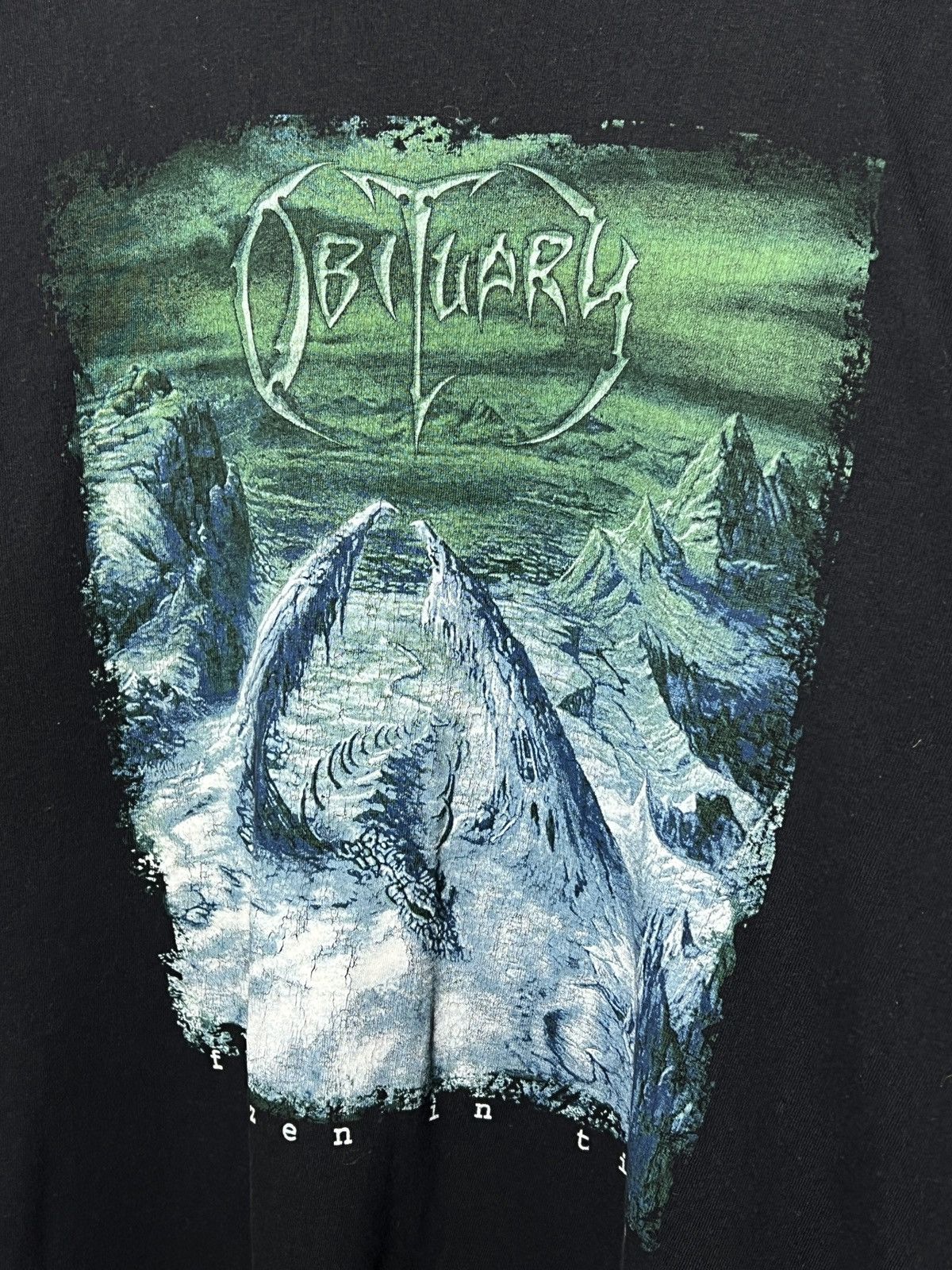 Band Tees Obituary vintage y2k t shirt Size US L / EU 52-54 / 3 - 3 Thumbnail