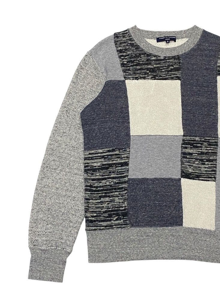 Comme des Garcons Comme Des Garçons AD2011 Patchwork Sweater Size US S / EU 44-46 / 1 - 5 Thumbnail