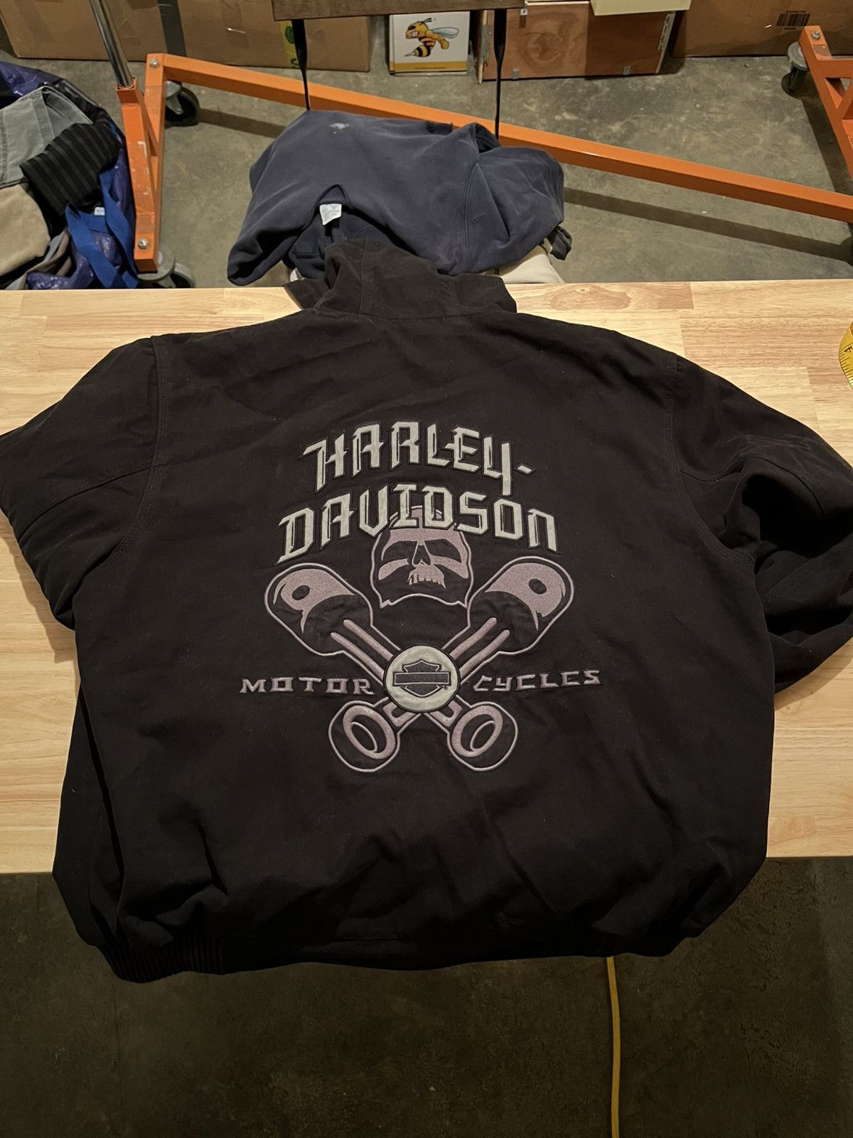 Harley Davidson Reversible Harley Davidson Jacket Size L Vintage Size US L / EU 52-54 / 3 - 1 Thumbnail