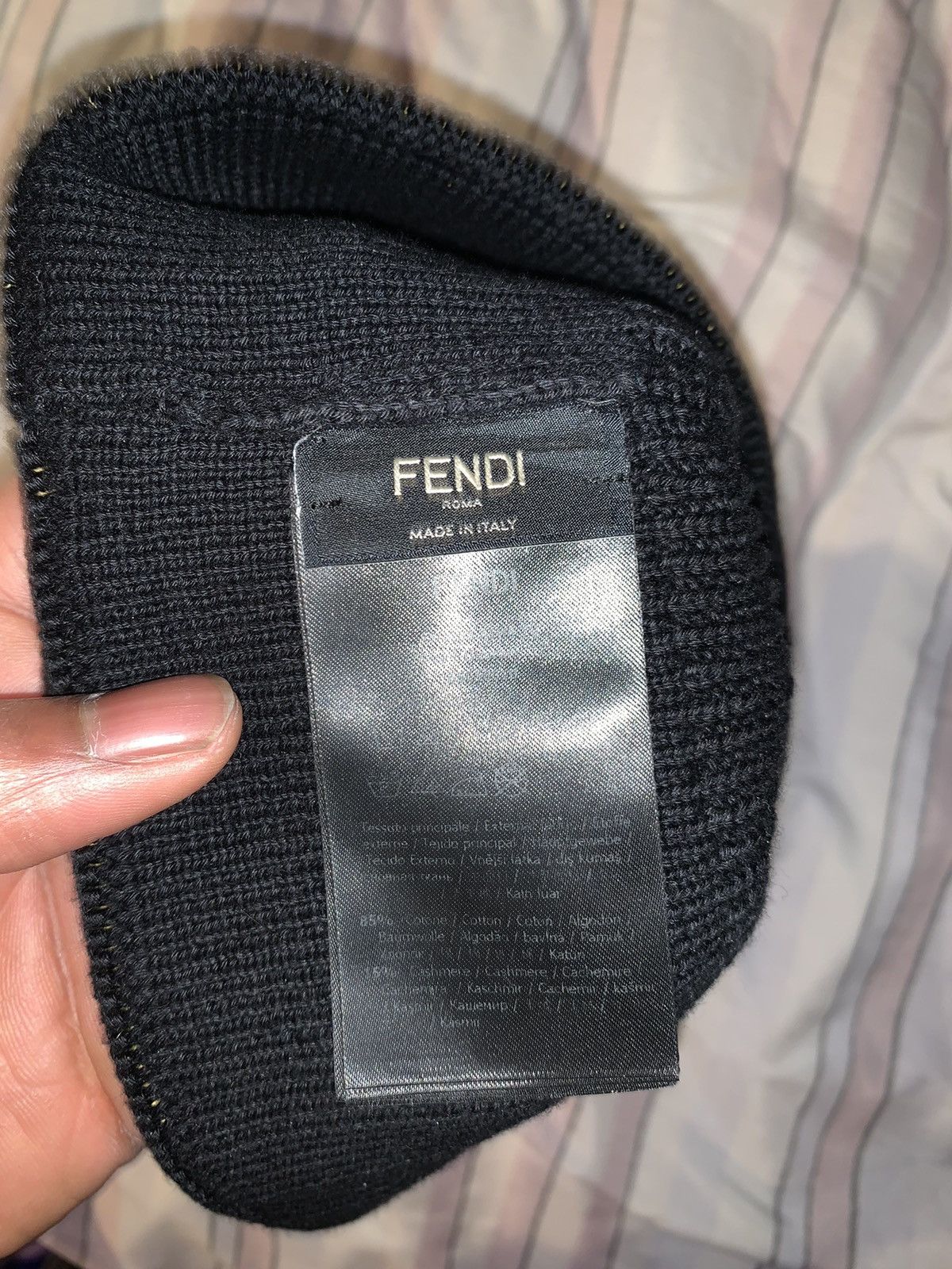 Fendi Fendi Beanie Size ONE SIZE - 3 Thumbnail