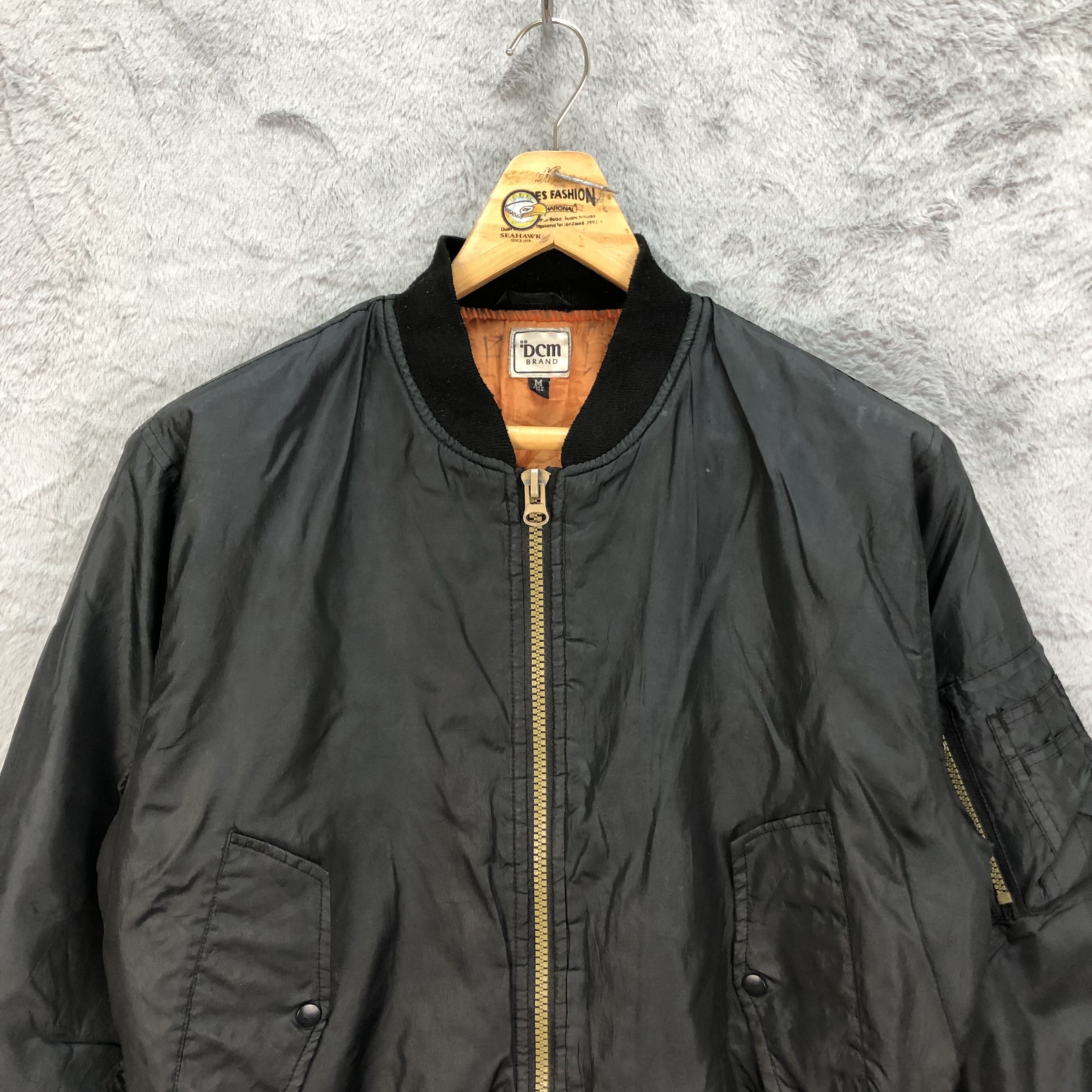 Japanese Brand TRASHED DCM BRAND BOMBERS FLIGHT JACKET #4994-35 Size US M / EU 48-50 / 2 - 2 Thumbnail