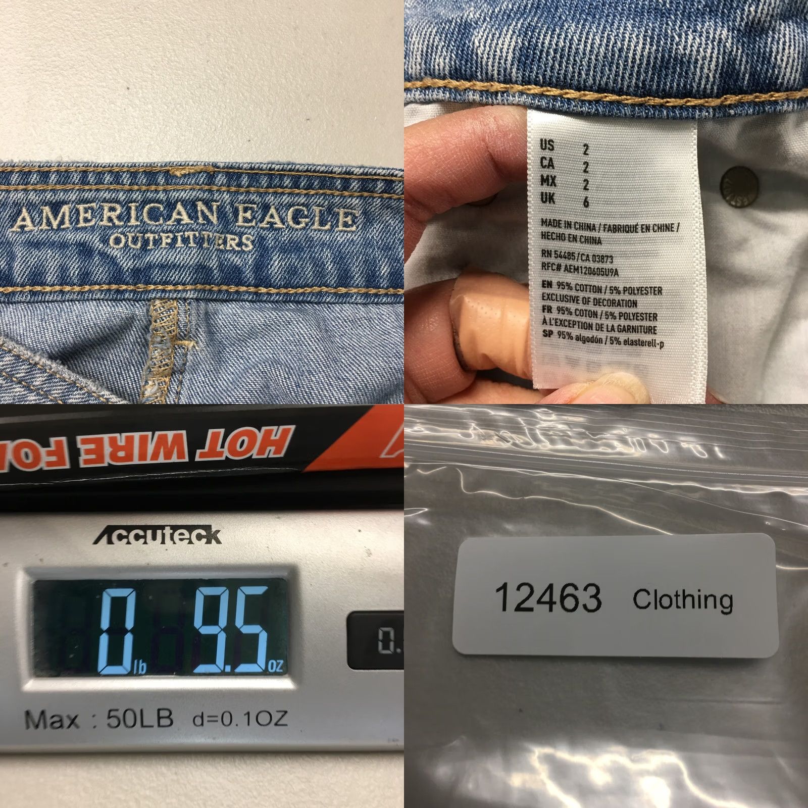 American Eagle Outfitters American Eagle Outfitters A-Line Short Skirts Womens 2 Blue Light Wash Denim Shirt? Size 26" / US 2 / IT 38 - 8 Thumbnail
